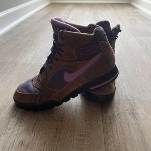 Vintage 90s Nike Caldera suede leather canvas hiking boots
